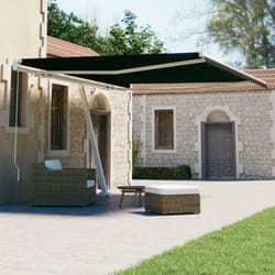 Vidaxl - Auvent manuel rétractable sur pied 400x300 cm Anthracite
