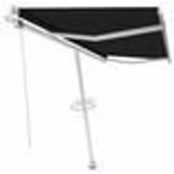 vidaXL Auvent automatique sur pied 450x300 cm Anthracite - TU