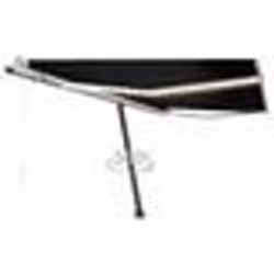vidaXL Auvent automatique et capteur de vent/LED 450x300 cm Anthracite