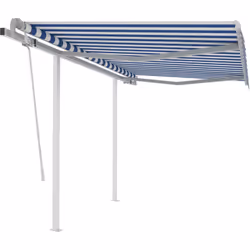 Créez un endroit agréable et frais sur votre terrasse et protégez-vous des rayons UV avec cet auvent rétractable manuel ! Cet ...