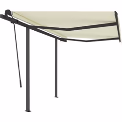 Créez un endroit agréable et frais sur votre terrasse et protégez-vous des rayons UV avec cet auvent rétractable manuel ! Cet ...