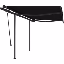Créez un endroit agréable et frais sur votre terrasse et protégez-vous des rayons UV avec cet auvent rétractable manuel ! Cet ...