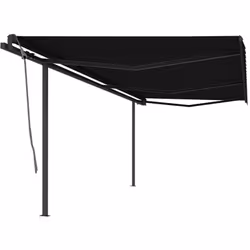 Créez un endroit agréable et frais sur votre terrasse et protégez-vous des rayons UV avec cet auvent rétractable automatique  ...