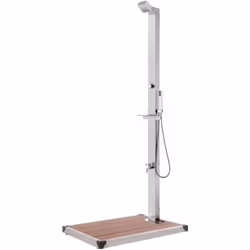 Cette douche de jardin au design moderne est destinée à être un excellent supplément à votre piscine et à d'autres espaces de ...