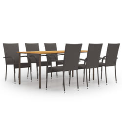 VidaXL 3072501 ensemble de meubles de jardin