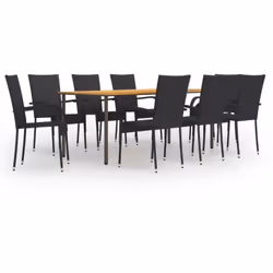 Créez une esthétique convaincante et cohérente dans votre espace extérieur avec cet ensemble de salle à manger de jardin ! La ...