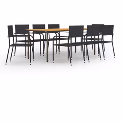 Créez une esthétique convaincante et uniforme dans votre espace extérieur avec cet ensemble de salle à manger de jardin ! La  ...