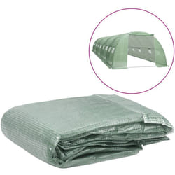 Couverture de remplacement de serre (32 m²) 400x800x200 cm Vert