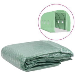 Couverture de remplacement de serre (6,86m²) 200x343x200cm Vert Vidaxl