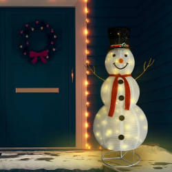 vidaXL Bonhomme de Neige LED 180 cm