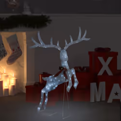 Décorez votre maison avec ce renne volant de Noël. Il est livré avec un beau nœud à son cou pour ajouter une touche spéciale. ...