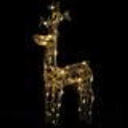 vidaXL Renne de décoration de Noël 90 LED 60x16x100 cm Acrylique - TU