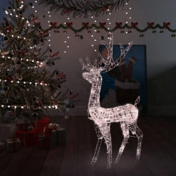 vidaXL Renne de Noël Illuminé - Acrylique - 140 LED