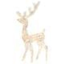 vidaXL Renne de décoration de Noël Acrylique 140 LED colorées 120 cm - TU