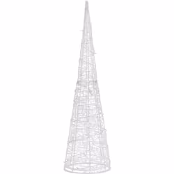 Avec ce cône lumineux à LED, vous pouvez créer une ambiance chaleureuse et festive pour les vacances de Noël, à l'intérieur a ...