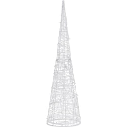 Vidaxl - Cône lumineux décoratif pyramide led Acrylique Blanc froid