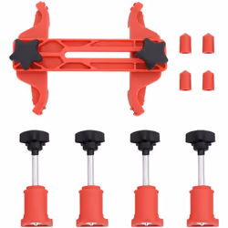 Ce kit d'outils de serrage à cames est utilisé pour maintenir le calage des soupapes pendant le remplacement de la courroie e ...