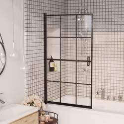 Cette cabine de douche allie style et fonctionnalité et conviendra parfaitement à la décoration de votre salle de bain. Le pr ...