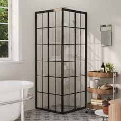 Vidaxl - Cabine de douche esg 80x80x180 cm