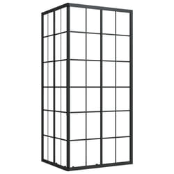 vidaXL Cabine de douche ESG 90x70x180 cm - TU