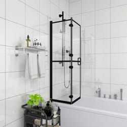 Vidaxl - Cabine de douche pliable esg 80x140 cm Noir