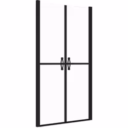 Cette porte de douche unique combine style et fonctionnalité, offrant une large ouverture pratique dans votre douche. Le cadr ...