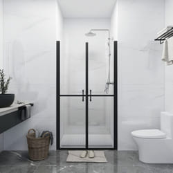 Vidaxl - Porte de douche esg transparent (78-81)x190 cm