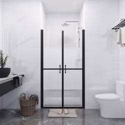 Description générale Cette porte de douche unique combine style et fonctionnalité, offrant une large ouverture pratique dans  ...