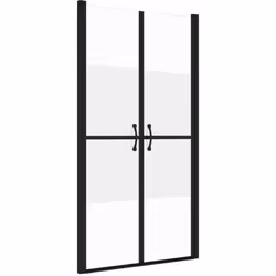 Cette porte de douche unique combine style et fonctionnalité, offrant une large ouverture pratique dans votre douche. Le cadr ...