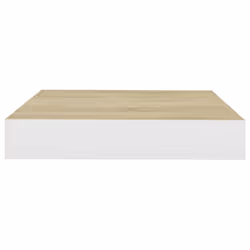 VidaXL 326567 étagères Panneaux MDF, Métal Chêne, Blanc - Vue supplémentaire 4