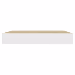 VidaXL 326567 étagères Panneaux MDF, Métal Chêne, Blanc - Vue supplémentaire 5