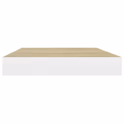 VidaXL 326570 étagères Panneaux MDF, Métal Chêne, Blanc - Vue supplémentaire 5