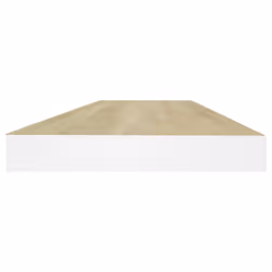 VidaXL 326576 étagères Panneaux MDF, Métal Chêne, Blanc - Vue supplémentaire 5