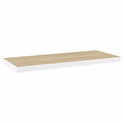 VidaXL 326579, Panneaux MDF, Métal, Chêne, Blanc, 10 kg, 800 mm, 235 mm, 38 mm