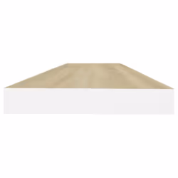 VidaXL 326579 étagères Panneaux MDF, Métal Chêne, Blanc - Vue supplémentaire 5
