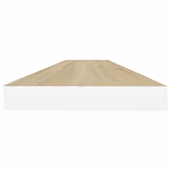 VidaXL 326586 étagères Panneaux MDF, Métal Chêne, Blanc - Vue supplémentaire 5
