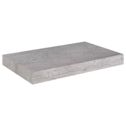 VidaXL 326591 étagères Panneaux MDF, Métal Gris