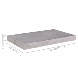 VidaXL 326594 étagères Panneaux MDF, Métal Gris - Vue supplémentaire 7