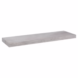 VidaXL 326600, Panneaux MDF, Métal, Gris, 10 kg, 800 mm, 235 mm, 38 mm