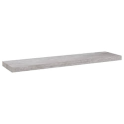 VidaXL 326603 étagères Panneaux MDF, Métal Gris