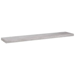 VidaXL 326606 étagères Panneaux MDF, Métal Gris