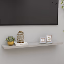 VidaXL 326606 étagères Panneaux MDF, Métal Gris