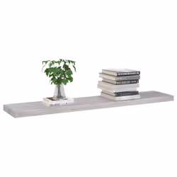 VidaXL 326606 étagères Panneaux MDF, Métal Gris