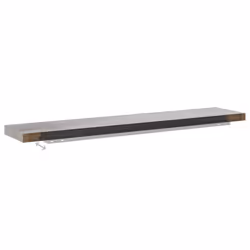 VidaXL 326606 étagères Panneaux MDF, Métal Gris - Vue supplémentaire 6