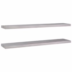 VidaXL 326607, Panneaux MDF, Métal, Gris, 1200 mm, 235 mm, 38 mm, 2 pièce(s)