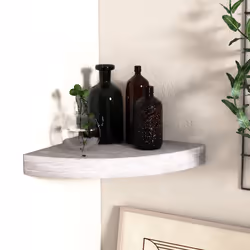 VidaXL 326633 étagères Panneaux MDF, Métal Gris