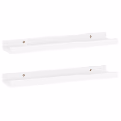 VidaXL 326648, Panneaux MDF, Blanc, 400 mm, 90 mm, 30 mm, 2 pièce(s)