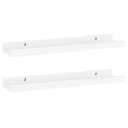 VidaXL 326648 étagères Panneaux MDF Blanc