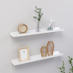 VidaXL 326649 étagères Panneaux MDF Blanc