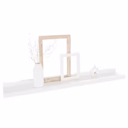 VidaXL 326649 étagères Panneaux MDF Blanc